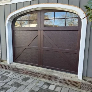 New garage door installation